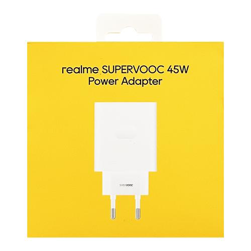 PRESA USB REALME 45W SUPERVOOC VCB4JAEH BIANCO - BLISTER RETAIL