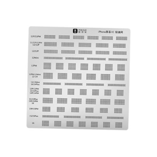 MASCHERA DI SALDATURA PER REBALLING YCS PER NAND IPHONE 