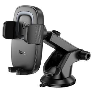 SUPPORTO PER AUTO HOCO HW32 CON RICARICA WIRELESS 15W 1.67 NERO - BLISTER RETAIL