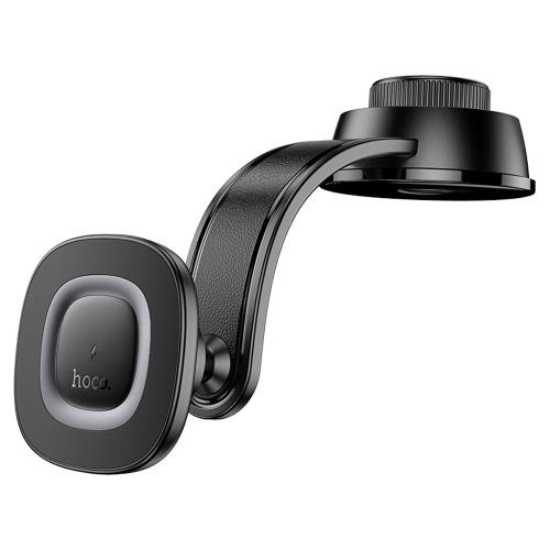 SUPPORTO PER AUTO HOCO HW31 CON RICARICA WIRELESS 15W 1.67 NERO - BLISTER RETAIL