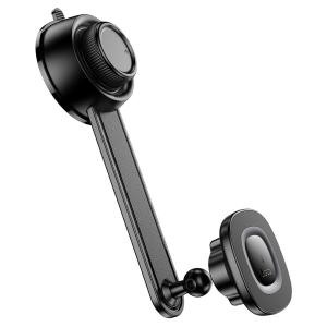 SUPPORTO PER AUTO HOCO HW31 CON RICARICA WIRELESS 15W 1.67 NERO - BLISTER RETAIL