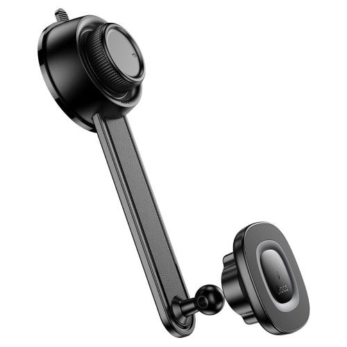 SUPPORTO PER AUTO HOCO HW31 CON RICARICA WIRELESS 15W 1.67 NERO - BLISTER RETAIL