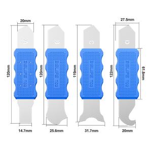 ATTREZZO DI APERTURA CON LAMA RELIFE TD2-PRO (SET 4PZ) PER SMONTAGGIO LCD / BACK COVER / BATTERIA SMARTPHONES
