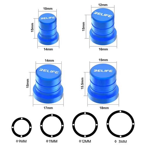 KIT COPERTURA PROTETTIVA PER FOTOCAMERA RELIFE RL-099 (4PZ)