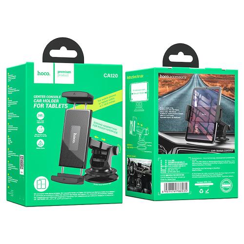 SUPPORTO PER AUTO UNIVERSALE HOCO CA120 4.7'' - 10.5'' NERO - BLISTER RETAIL