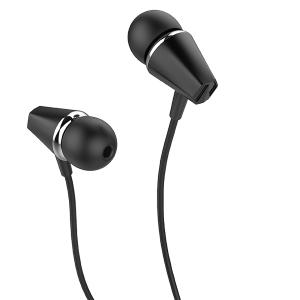 CUFFIE AURICOLARI HOCO M34 HONOR MUSIC 3.5MM NERO - BLISTER RETAIL 