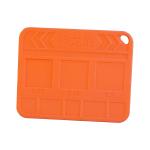 PAD SILICONE MAGNETICO YCS TAPPETINO ARANCIONE PER REBALLING IC CHIP