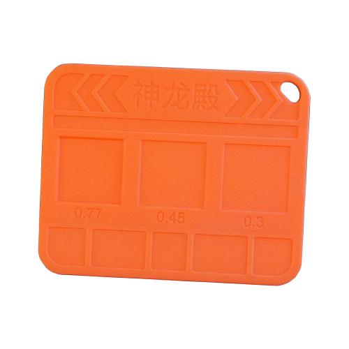 PAD SILICONE MAGNETICO YCS TAPPETINO ARANCIONE PER REBALLING IC CHIP