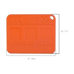 PAD SILICONE MAGNETICO YCS TAPPETINO ARANCIONE PER REBALLING IC CHIP