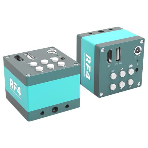 TELECAMERA MICROSCOPICA INDUSTRIALE 2K HD RF4 RF-2KC2PRO PER MICROSCOPIO TRINOCULARE 