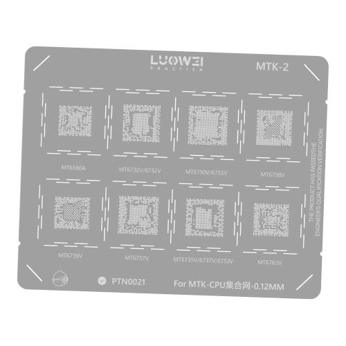 STENCIL PER REBALLING IC CHIP LUOWEI MTK-2 PTN0021