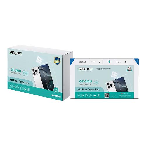 PELLICOLA IDROGEL RELIFE GF-7MU HD UV FIBRA DI VETRO (CONF. 25PZ)