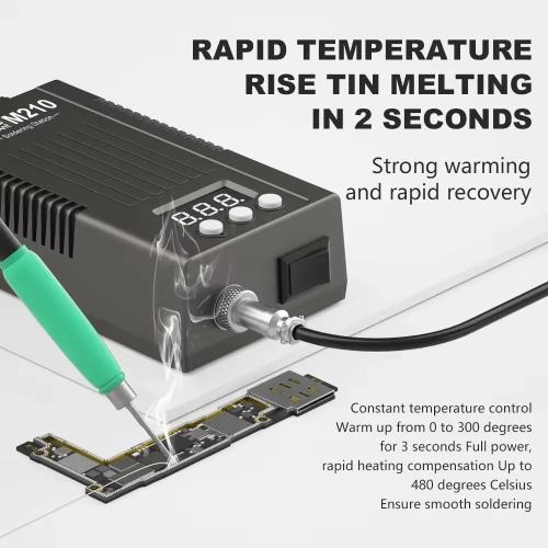STAZIONE SALDANTE MAANT MINI M210 PER SALDATURA A STAGNO INTELLIGENTE 