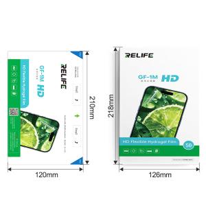 PELLICOLA IDROGEL RELIFE GF-1M HD FLESSIBILE (CONF. 50PZ)