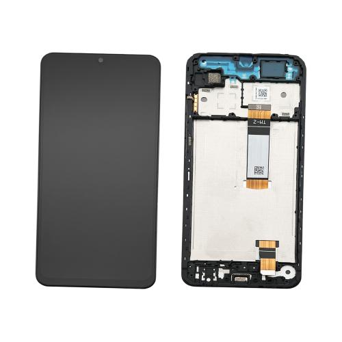 DISPLAY LCD PER XIAOMI REDMI A5 4G / POCO C71 NERO CON FRAME (LONG FLEX VERSION) 56000100C3Z00