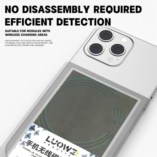 RILEVATORE MAGNETICO LUOWEI LW-328 PER RICARICA WIRELESS