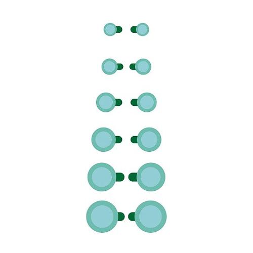ADESIVO PER PROTEZIONE FOTOCAMERA YCS-PT01 6 IN 1 (328 PZ)