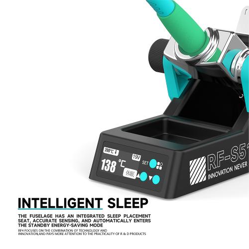 STAZIONE SALDANTE RF4 RF-S510 PER SALDATURA A STAGNO INTELLIGENTE