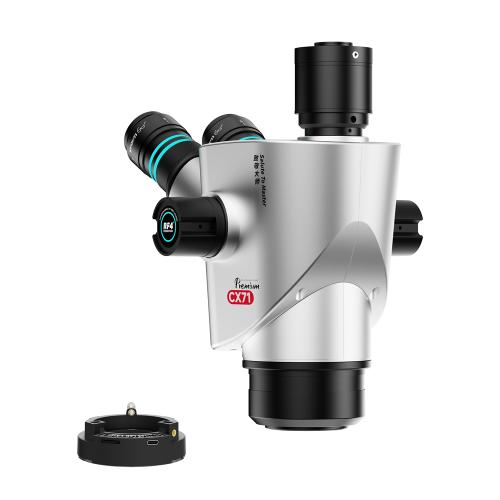 MICROSCOPIO RF4 CX71 PREMIUM TRINOCULARE 6.5-65X CON INTERFACCIA 0.5CTV