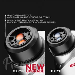 MICROSCOPIO RF4 CX71 PREMIUM TRINOCULARE 6.5-65X CON INTERFACCIA 0.5CTV