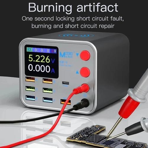 CARICABATTERIE DA BANCO MAANT DIANBA NO.1 CON 8 PORTE E STRUMENTO DIAGNOSTICO