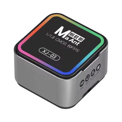 TELECAMERA MICROSCOPICA INDUSTRIALE 2K HD MAANT XJ-03 GRIGIO PER MICROSCOPIO TRINOCULARE 