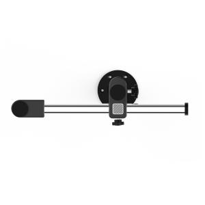 SUPPORTO DI SOSTEGNO PER MICROSCOPIO KSLiD H101 CON BRACCIO OSCILLANTE UNIVERSALE NERO
