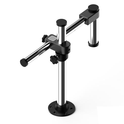 SUPPORTO DI SOSTEGNO PER MICROSCOPIO KSLiD H101 CON BRACCIO OSCILLANTE UNIVERSALE NERO