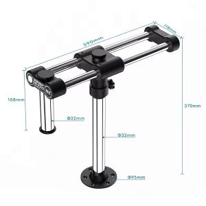 SUPPORTO DI SOSTEGNO PER MICROSCOPIO RF4 RF-FO21 CON BRACCIO A DOPPIA ASSE