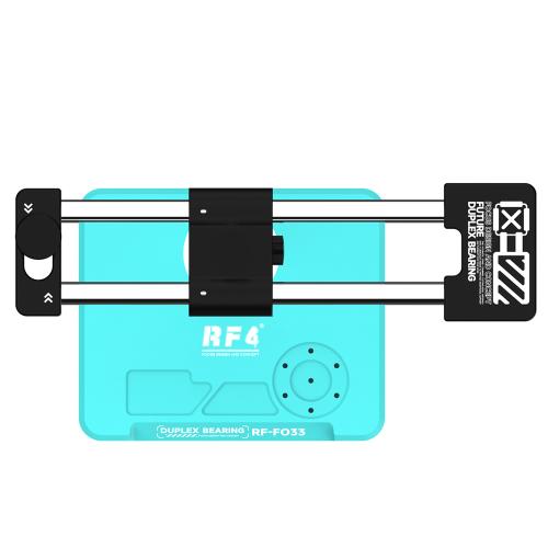 SUPPORTO DI SOSTEGNO PER MICROSCOPIO RF4 RF-FO33 CON BASE ANTISCIVOLO E  BRACCIO A DOPPIA ASSE