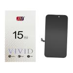 DISPLAY LCD PER IPHONE 15 PLUS NERO (INCELL JH HD+ IC Intercambiabile)