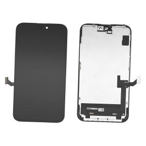 BILDSCHIRM LCD FUR IPHONE 15 PLUS SCHWARZ (INCELL JH HD+ IC Austauschbar)