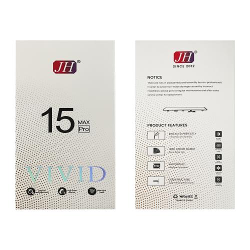 DISPLAY LCD FOR IPHONE 15 PRO MAX (INCELL JH HD+ IC Exchangeable)