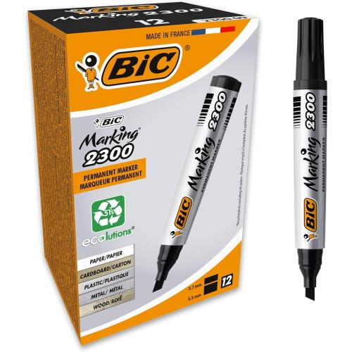 PENNARELLO PERMANENTE BIC MARKING 2300 NERO