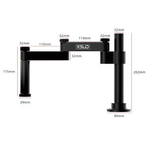 SUPPORTO DI SOSTEGNO PER MICROSCOPIO KSLID K-047 PIEGHEVOLE CON BRACCIO OSCILLANTE UNIVERSALE