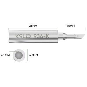 PUNTA PER STAZIONE SALDANTE KSLID 936-K A COLTELLO