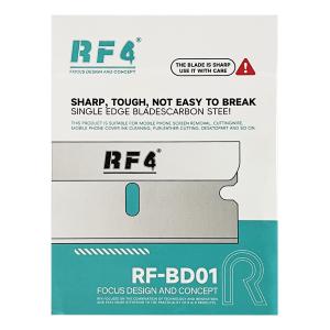 KIT LAMA IN ACCIAIO AL CARBONIO AD ALTA RESISTENZA RF4 RF-BD01 4CM (100 PZ)