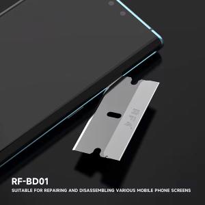 KIT LAMA IN ACCIAIO AL CARBONIO AD ALTA RESISTENZA RF4 RF-BD01 4CM (5 PZ)