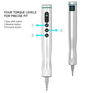 CACCIAVITE ELETTRICO RF4 RF-ED4S CON BASE DI RICARICA E 42 PUNTE INTERCAMBIABILI 