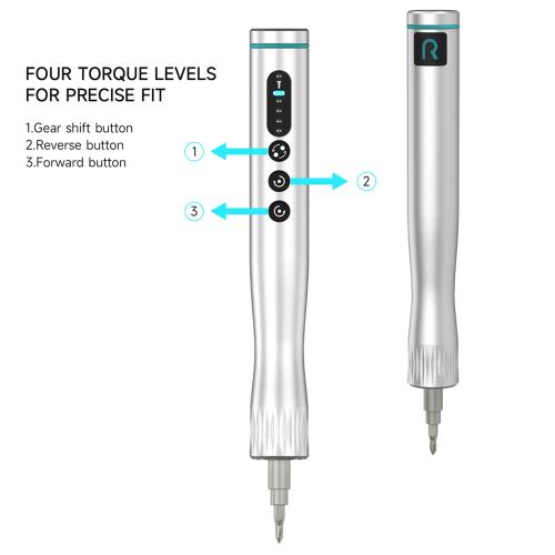 CACCIAVITE ELETTRICO RF4 RF-ED4S CON BASE DI RICARICA E 42 PUNTE INTERCAMBIABILI 