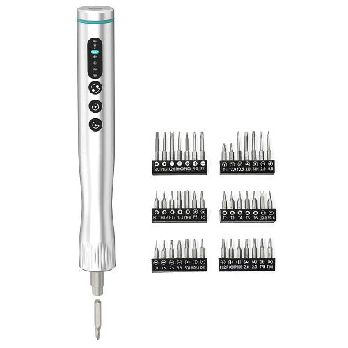 CACCIAVITE ELETTRICO RF4 RF-ED4S CON BASE DI RICARICA E 42 PUNTE INTERCAMBIABILI 