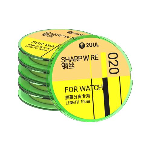 FILO DA TAGLIO GOLD PER RIGENERAZIONE DISPLAY 2UUL GS-020 0.02mm 100M (5pz)