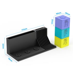 ORGANIZER DA BANCO RF4 RF-ST16 PER ARCHIVIAZIONE PASTA SALDANTE BGA STENCIL NERO 