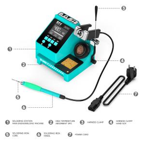 STAZIONE SALDANTE RF4 RF-S410 PER SALDATURA A STAGNO INTELLIGENTE