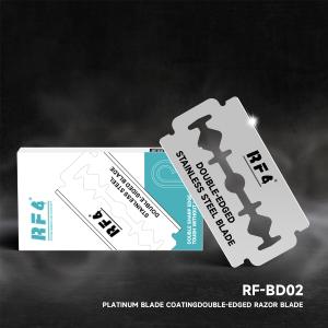 KIT LAMA IN ACCIAIO INOSSIDABILE CON LAMA A DOPPIA FACCIA RF4 RF-BD02 (100 PZ)