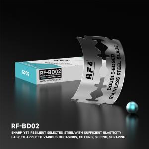 KIT LAMA IN ACCIAIO INOSSIDABILE CON LAMA A DOPPIA FACCIA RF4 RF-BD02 (5 PZ)