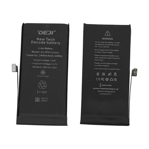 BATTERIA PER IPHONE 13 MINI (DEJI) 2406mAh AUTODIAGNOSTICABILE