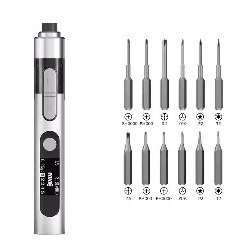 CACCIAVITE ELETTRICO MAANT L5 CON 12 PUNTE INTERCAMBIABILI