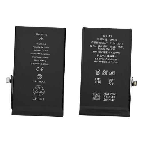 BATERIA PARA IPHONE 12 / 12 PRO (PRODUCCIÓN 2025) AUMENTO 3310mAh 