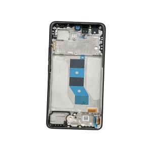 DISPLAY LCD PER XIAOMI POCO M7 PRO 5G NERO / CLASSIC BLACK CON FRAME 5600140O17P00 - SERVICE PACK